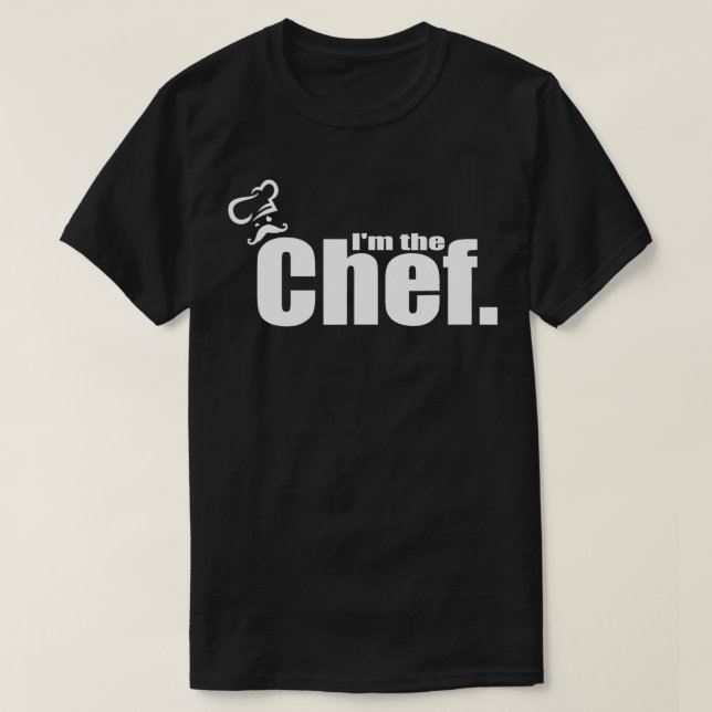 Camiseta Soy el Chef Funny Cocinando Chef Chef Chef (Diseño del anverso)
