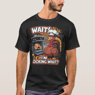 Camiseta SOY El Chef Pavo Día de Acción de Gracias Espera E