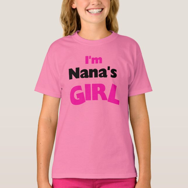 Camiseta Soy el chica de Nana (Anverso)