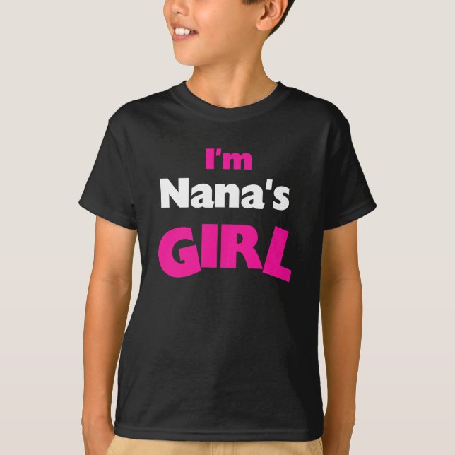 Camiseta Soy el chica de Nana (Anverso)