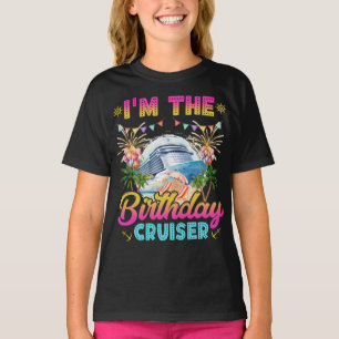 Camiseta Soy el Chica de vacaciones de crucero de cumpleaño