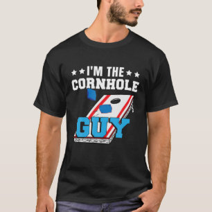 Camiseta Soy el chico de Cornhole   Hombres   Papá   Abuelo