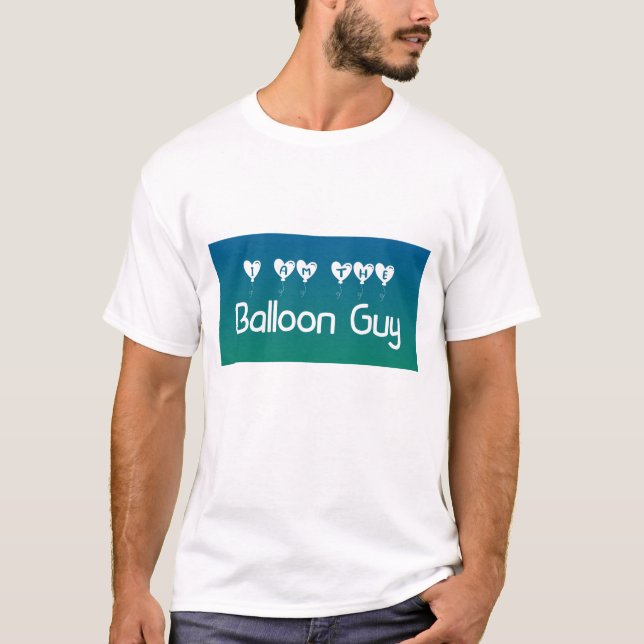Camiseta Soy el chico del globo (Anverso)