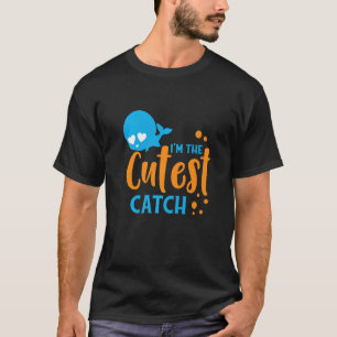 Camiseta Soy el chico más guapo pescando pescador