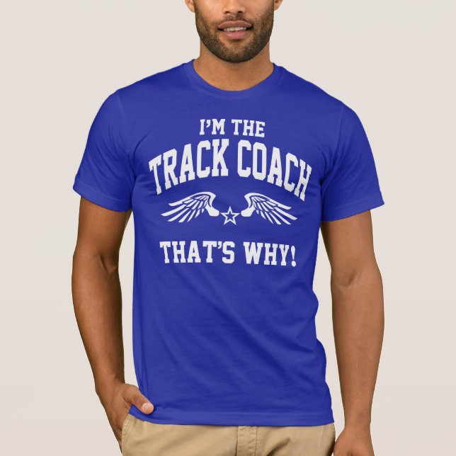 Camiseta Soy el coche de la pista que es por qué (Anverso)