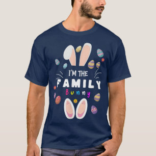 Camiseta Soy el conejito de la familia, hermoso diseño