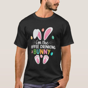Camiseta Soy el conejo bebedor de café, familia coincidente