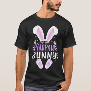 Camiseta Soy el Conejo de Conejo de Pascua de Pawpaw