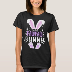 Camiseta Soy el Conejo de Conejo de Pascua de Pawpaw