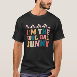 Camiseta Soy el conejo del Día de Pascua del Papá Genial Re
