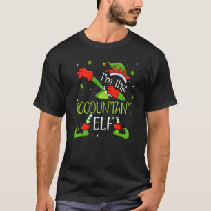 Camiseta Soy El Contable Elf Dabbing Santa Claus Xmas Fa