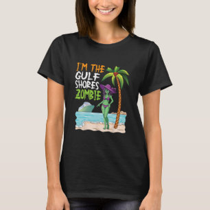 Camiseta Soy El Crucero Tropical de Playa Zombie de Gulf Sh