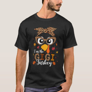 Camiseta Soy el Día de Acción de Gracias de la Familia Gigi