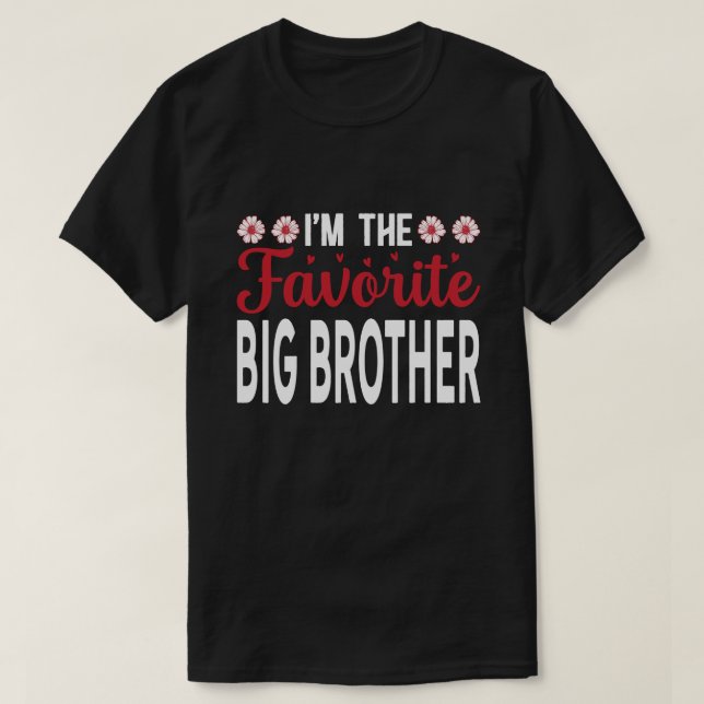 Camiseta Soy el Día de los Padres HERMANOS Favorito (Diseño del anverso)