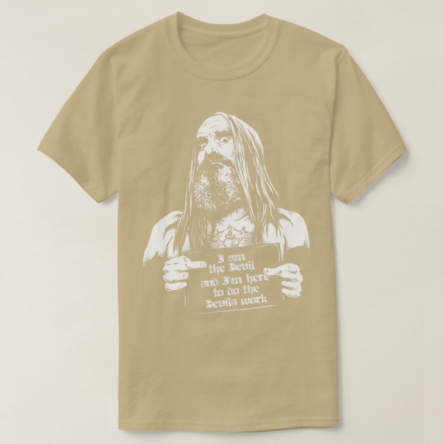 Camiseta Soy el diablo (Diseño del anverso)