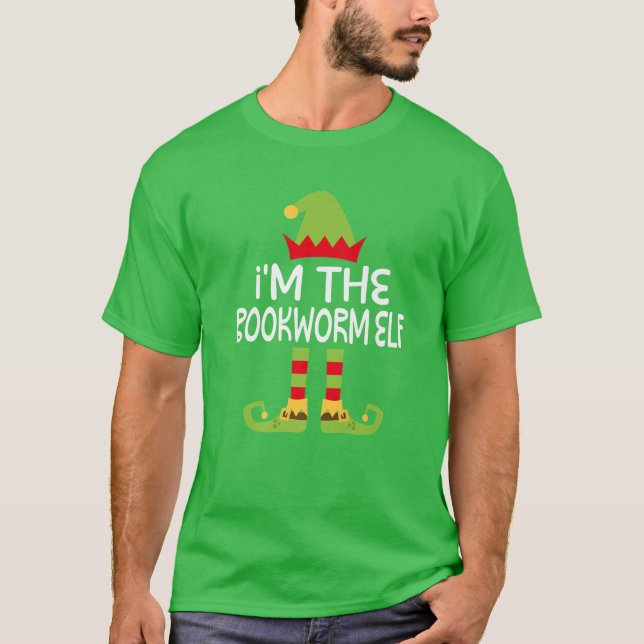 Camiseta Soy el disfraz de los Navidades que cotejan el elf (Anverso)