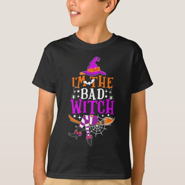 Camiseta Soy el disfraz de mala bruja de Halloween (Anverso)