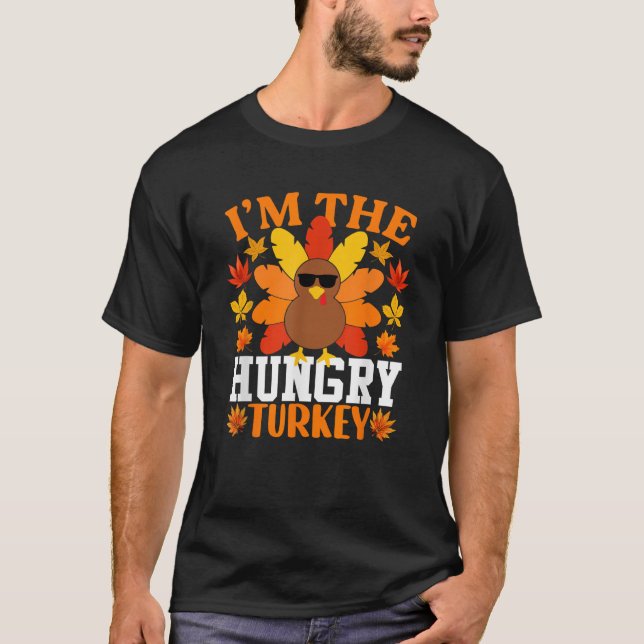 Camiseta Soy el divertido día de acción de gracias de Turqu (Anverso)