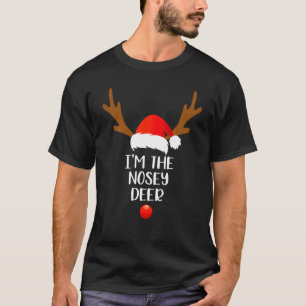 Camiseta Soy el divertido grupo familiar de ciervos curioso