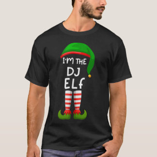 Camiseta Soy el DJ Elf Funny Elf Family Match