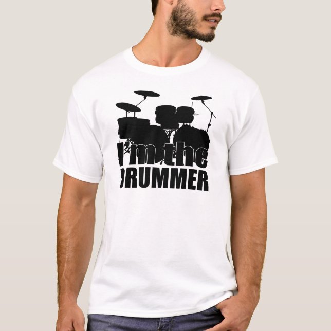 Camiseta Soy el Drummer (Anverso)