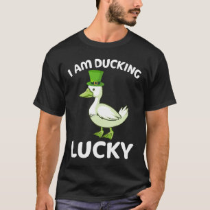 Camiseta Soy el Ducking Lucky Duck St Patricks Humor Adulto