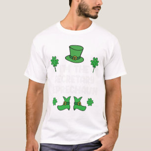 Camiseta Soy el duende secretario divertido día de San Patr