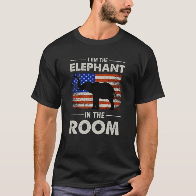 Camiseta Soy El Elefante En El Regalo De La Habitación (Anverso)