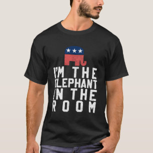 Camiseta Soy El Elefante En La Habitación Republicano
