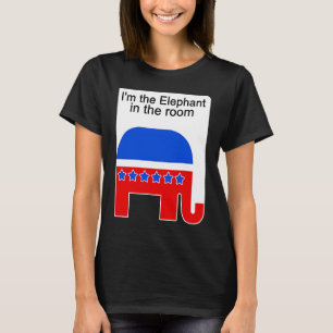 Camiseta Soy el elefante en la sala político republicano