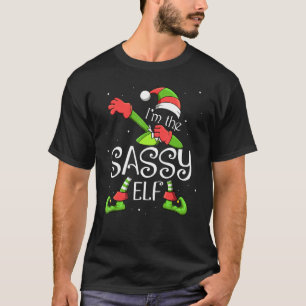 Camiseta Soy el Elf Harto Dabbing Santa Claus Xmas Family