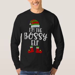 Camiseta Soy El Elfo Autoritario  Navidad Familiar En Grupo