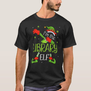 Camiseta Soy el elfo de la biblioteca Dabbing Santa Claus X