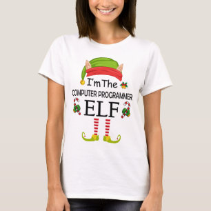 Camiseta Soy El Elfo Programador De Computadoras