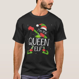 Camiseta Soy el Elfo Reina Dabbing Santa Claus Familia de N