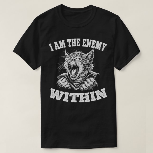 Camiseta soy el enemigo dentro de Kamala harris (Diseño del anverso)