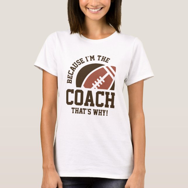 Camiseta Soy el entrenador (Anverso)