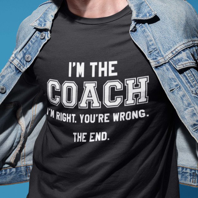 Camiseta Soy el entrenador (Subido por el creador)