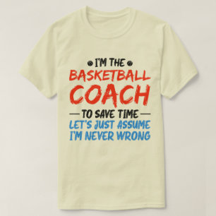 Camiseta Soy el entrenador de baloncesto Vintage Deportes
