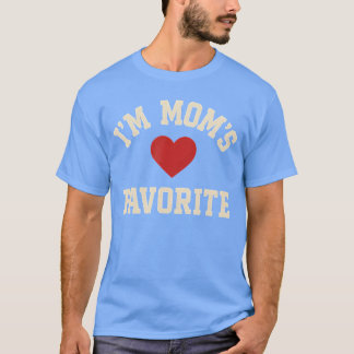 Camiseta Soy el favorito de mamá divertida mamá día de las 