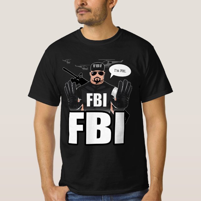 Camiseta Soy el FBI (Anverso)