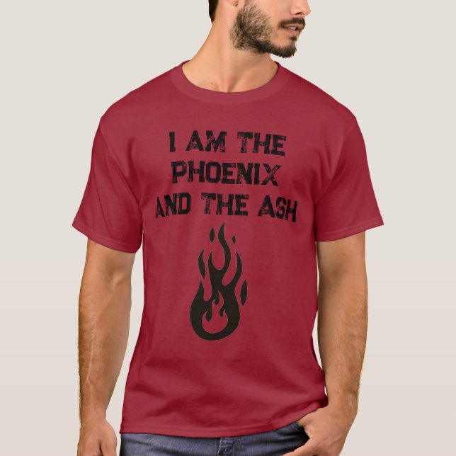 Camiseta Soy el Fénix y el Ash (Anverso)