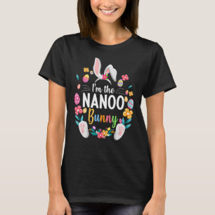 Camiseta Soy el Fiesta de Pascua de la Familia Nanoo Bunny 
