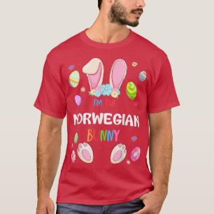 Camiseta Soy el Fiesta noruego de Pascua que coincide con F