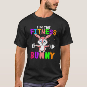 Camiseta Soy el Fitness Bunny Easter Day Rabbit Family Mat