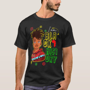 Camiseta Soy El Fuerte Niño Africano Mes De Historia Negra