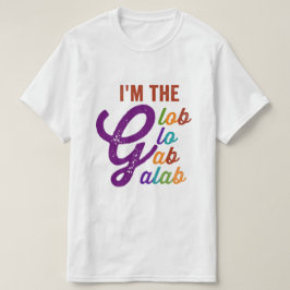 Camiseta soy el gab glob glo gab