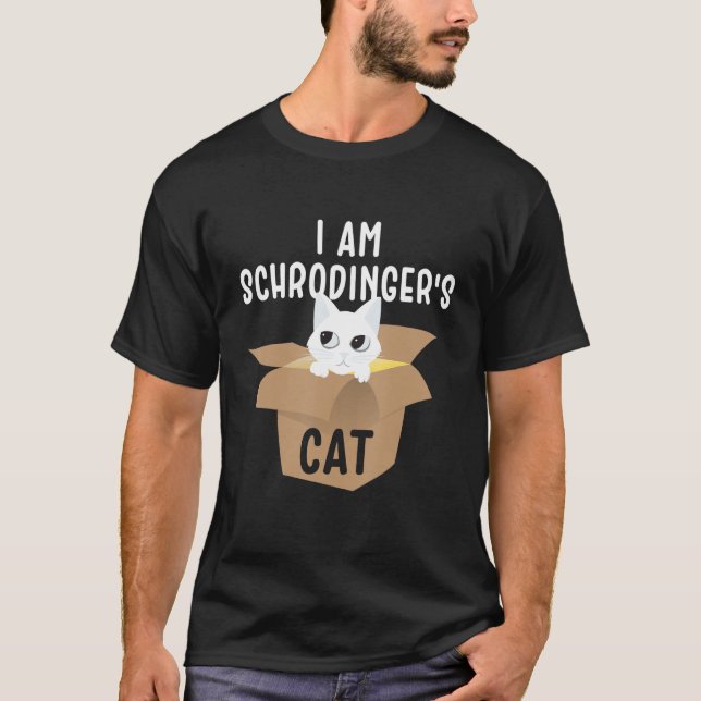 Camiseta Soy el gato del schrodinger (Anverso)