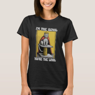 Camiseta Soy El Gato Divertido Real Tú Eres El Gato Lindo L