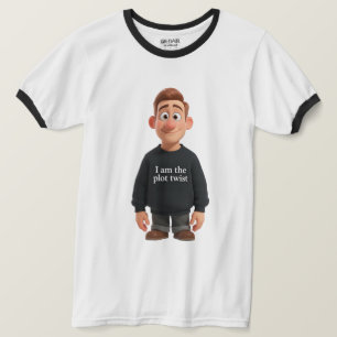 Camiseta Soy el giro argumental divertido existencial Meme 